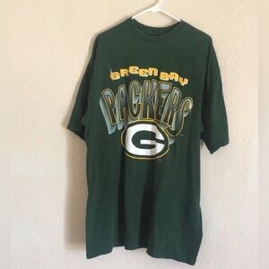 Vintage 1997 Green Bay Packers Graphic T-Shirt One Size
